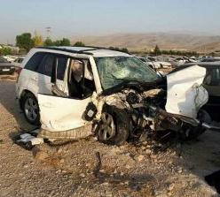 5 کشته در یک تصادف خونین در استان فارس
