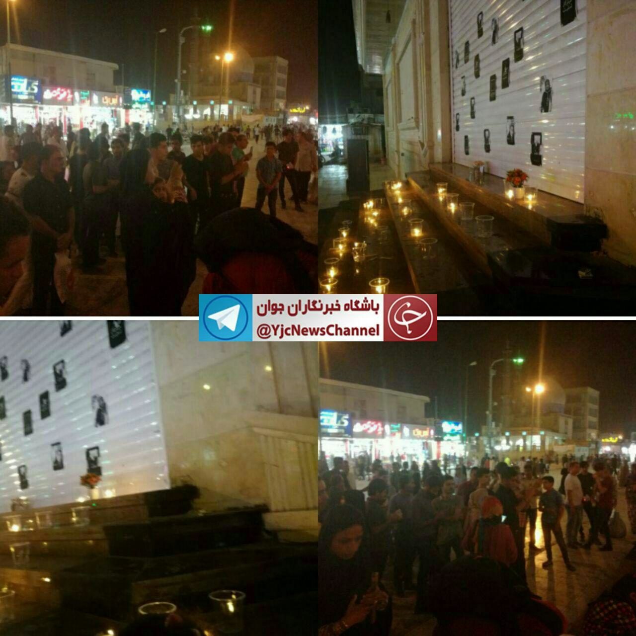 روشن&zwnj;&zwnj;کردن&zwnj;شمع&zwnj;به&zwnj;یاد&zwnj;دانش&zwnj;آموزان&zwnj;جان&zwnj;&zwnj;باخته&zwnj;هرمزگانی