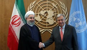 توصیههای روحانی به دبیرکل سازمان ملل