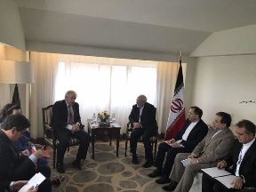دیدار وزرای خارجه ایران و انگلیس در نیویورک