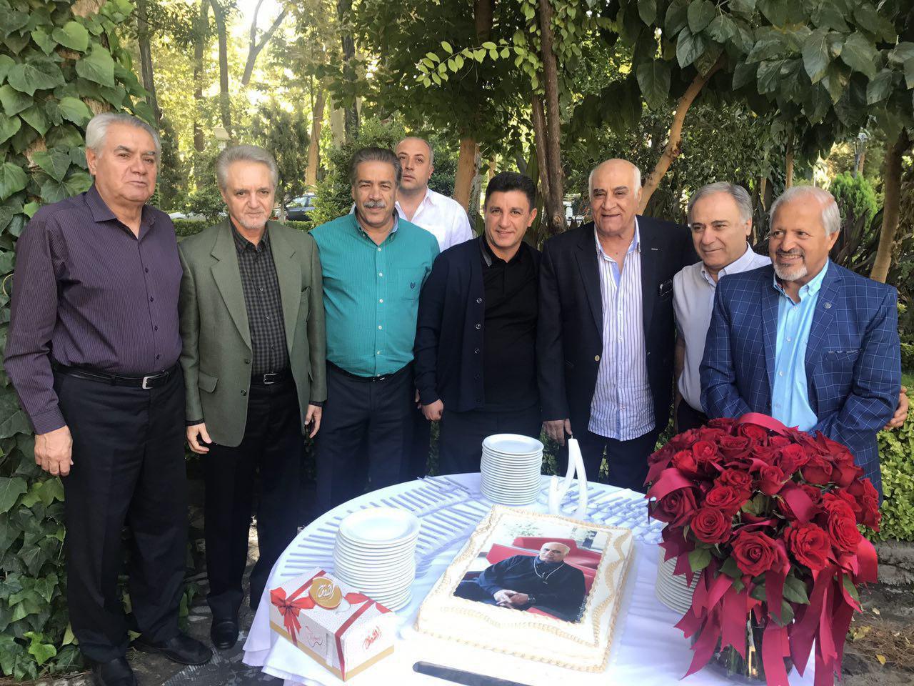 جشن تولد78سالگی سرمربی اسبق تیم ملی دراصفهان