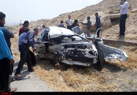 ۲۴ مصدوم در یک سانحه رانندگی در مشهد