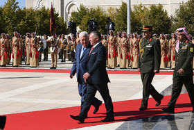 دیدار محمود عباس با پادشاه اردن