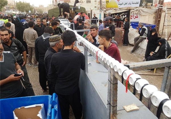 نذر متفاوت یک موکب در نجف نذر متفاوت یک موکب در نجف