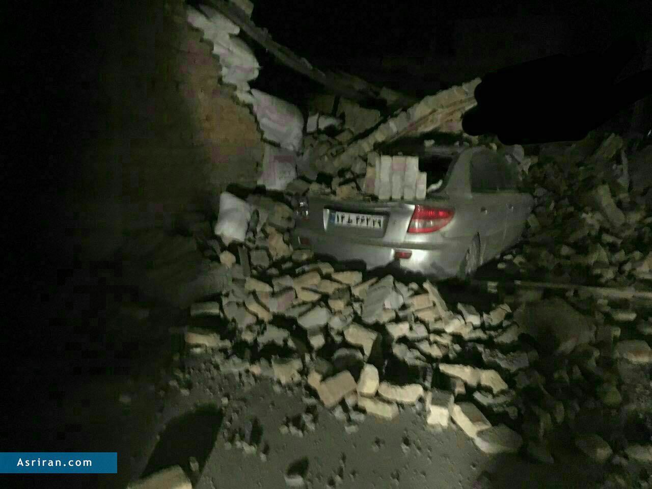 اولین تصاویر از خسارات زلزله