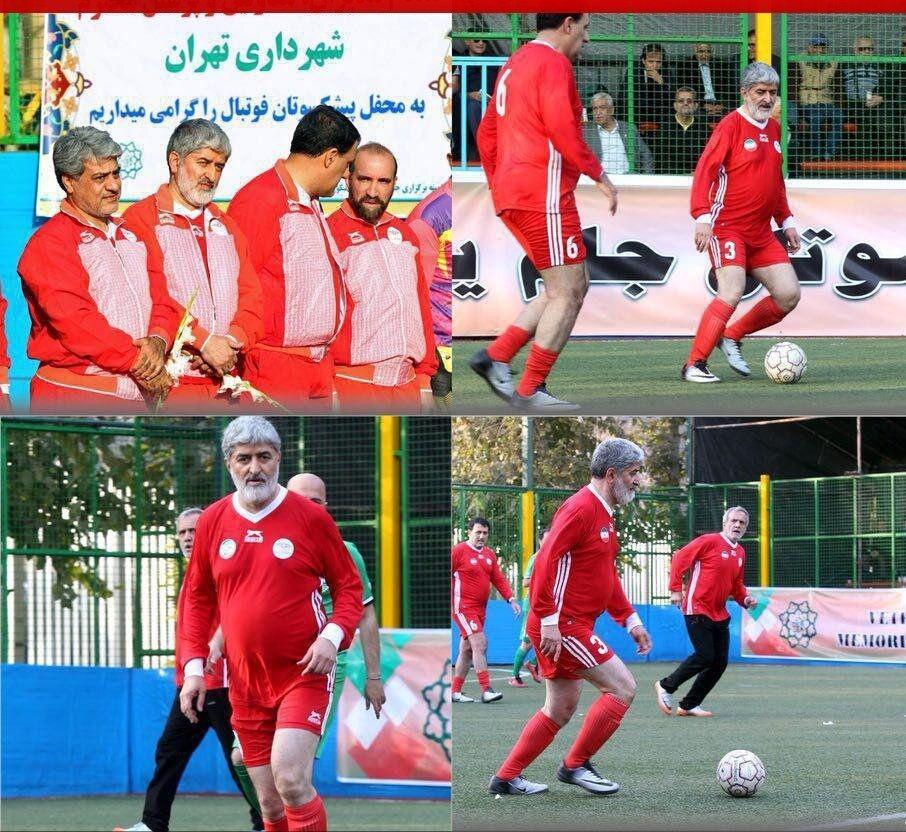 تصاویری از فوتبال بازی کردن علی مطهری نایب رییس مجلس تصاویری از فوتبال بازی کردن علی مطهری نایب رییس مجلس