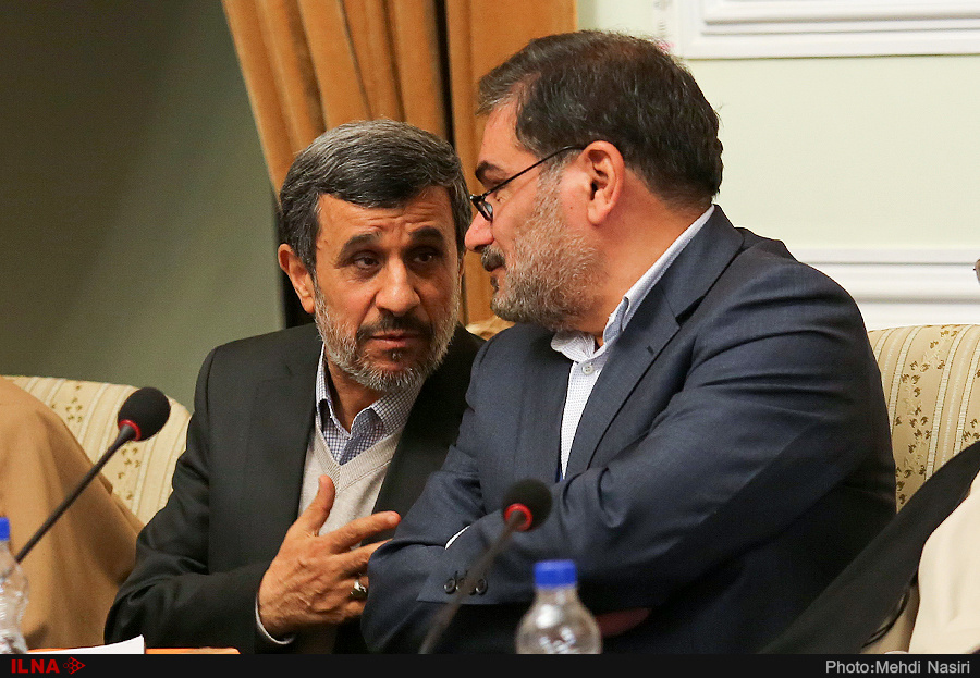 رایزنی احمدی نژاد با شمخانی رایزنی احمدی نژاد با شمخانی