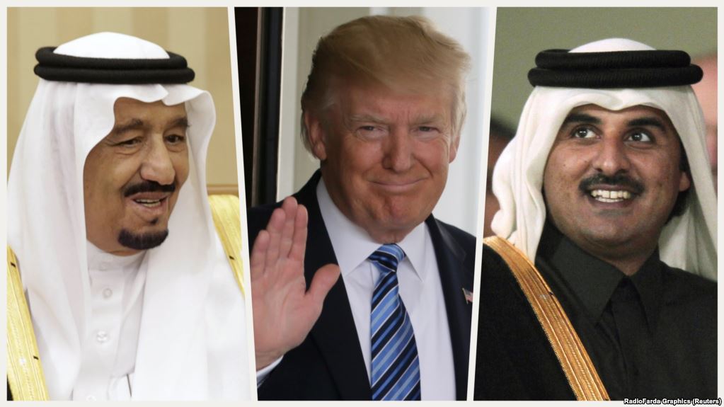 گفت‌وگوی تلفنی ترامپ با پادشاه عربستان و امیر قطر درباره ایران/نامه مهم السیسی به محمود عباس/ آغاز تأسیس ۲ پایگاه نظامی در منبج سوریه توسط آمریکا