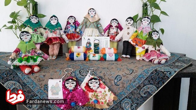 &laquo;بی&raquo;؛ عروسک محلی دزفول