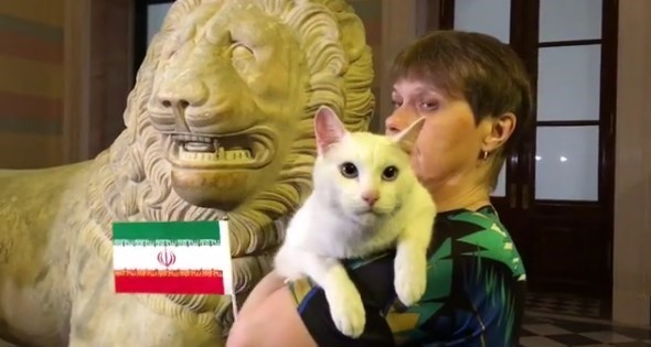 پیشگویی گربه روس درمورد بازی ایران با مراکش