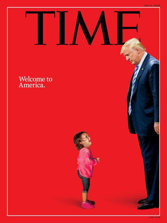 عکس ترامپ روی جلد مجله تایم جنجال آفرید