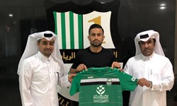 نخستین تصویر امیدابراهیمی باپیراهن الاهلی قطر نخستین تصویر امیدابراهیمی باپیراهن الاهلی قطر