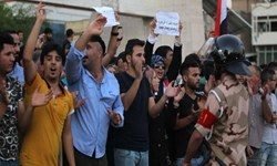 ادامه اعتراضات در عراق