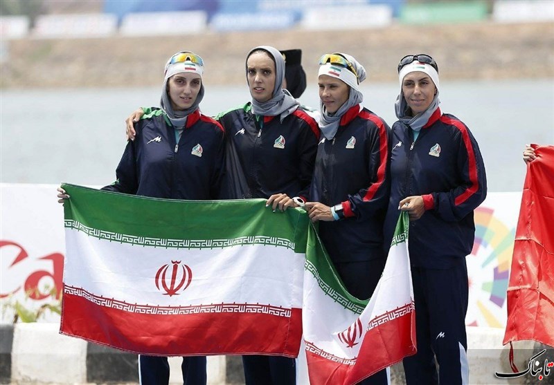 عکسی ازچهاردخترقایقران ایرانی فاتح نقره آسیا عکسی ازچهاردخترقایقران ایرانی فاتح نقره آسیا