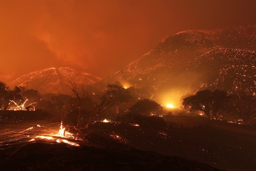 آتش سوزی جنگل‌های کالیفرنیا