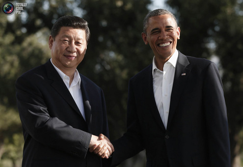 سفر شی جین پینگ رئیس جمهور چین به آمریکا و دیدار با باراک اوباما<br />
KEVIN LAMARQUE/REUTERS<br />
