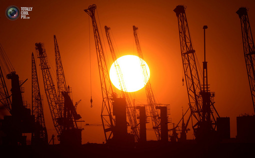 هامبورگ، آلمان: غروب در بندر هامبورگ
FABIAN BIMMER/REUTERS