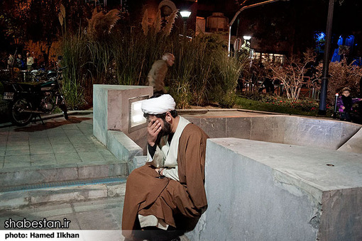 عزاداری دهه محرم در مسجد ارک تهران