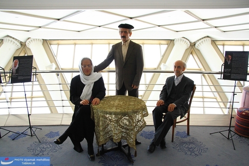 سیمین دانشور، جلال آل احمد و نیما یوشیج 