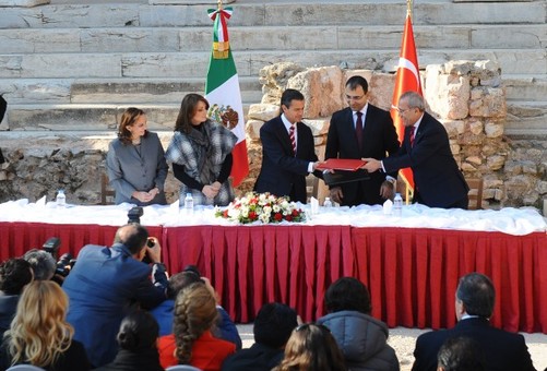 همکاری مکزیک و ترکیه در خصوص توسعه گردشگری با امضای موافقت نامه فی مابین Anadolu agency