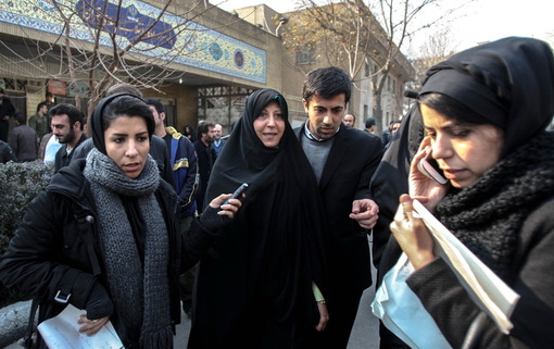 دادگاه «فاطمه هاشمی »صبح روز چهارشنبه در شعبه یک دادگاه انقلاب تشکیل شدirna/mansoureh ferdousi jah
