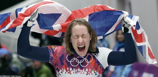 الیزابت یارنولد از بریتانیا در ماده اسکیت سرعت زنان توانست مدال طلا را برای اردوی ورزشی انگلیس به ارمغان بیاورد