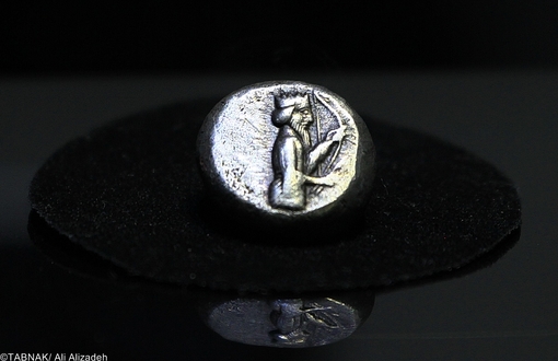 سیگلوس - نخستین سکه نقره ایران - داریوش اول - ۴۸۶-۵۲۱ پ م - ۶۰. ۵ گرم