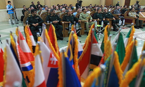 حضور وابستگان نظامی کشورهای خارجی عصر شنبه در مجموعه فرهنگی الغدیر/MEHR 