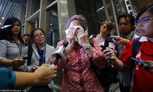 لحظات پس از انفجار پرواز MH17 مالزی +عکس 1