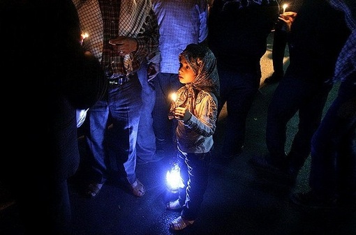 تجمع در حمایت از مردم غزه - مشهد/FARS 