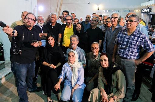 مراسم تولد مسعود کیمیایی در حاشیه‌ی داوری جشن خانه‌ی سینما./ISNA 
