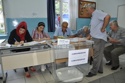 انتخابات ریاست جمهوری ترکیه روز یکشنبه برگزار شد./ANADOLU