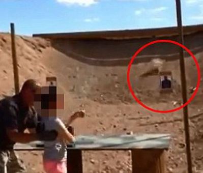 یک دختر ۹ ساله آمریکایی در هنگام آموزش تیراندازی تصادفا مربی خود را با یک مسلسل 