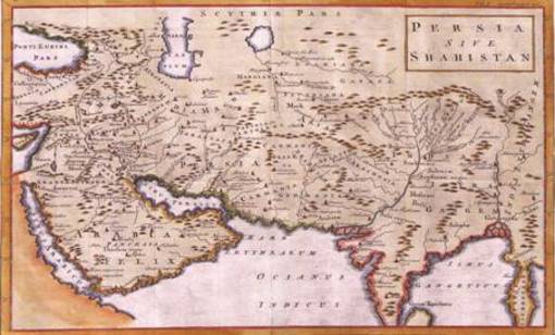 خلیج فارس در کتاب منتشره در  سال 1747 