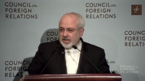 محمد جواد ظریف پس از دیدار با خانم اشتون در نشست اندیشکده شورای روابط خارجی آمریکا شرکت کرد.او در این جلسه گفت: 