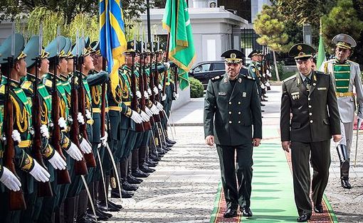 سفر وزیر دفاع و پشتیبانی نیروهای مسلح به ترکمنستان./MNA 