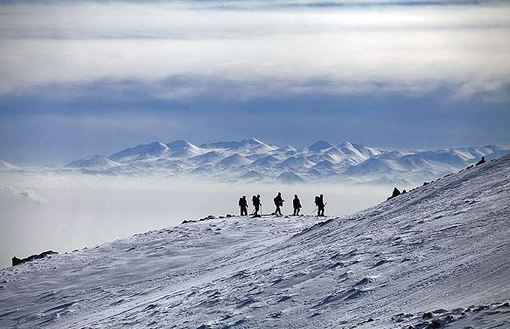 طبیعت زمستانی کوه میشو در شمال غربی تبریز./FNA
