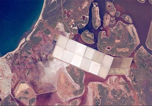دریاچه‌های نمک در استرالیا