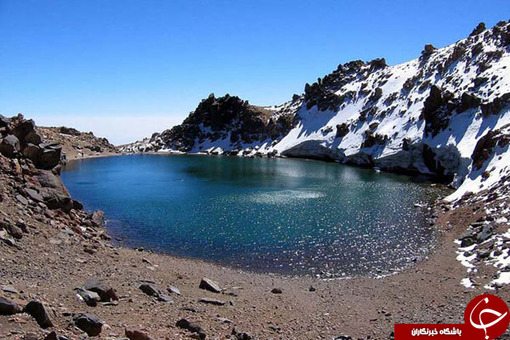 دریاچه قله سبلان / استان اردبیل
