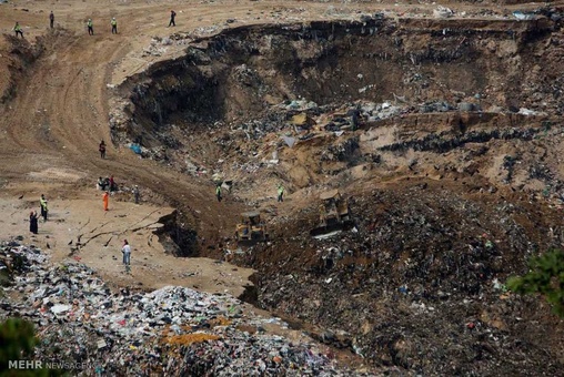 فرو ریختن مرگبار محل دفن زباله در گواتمالا