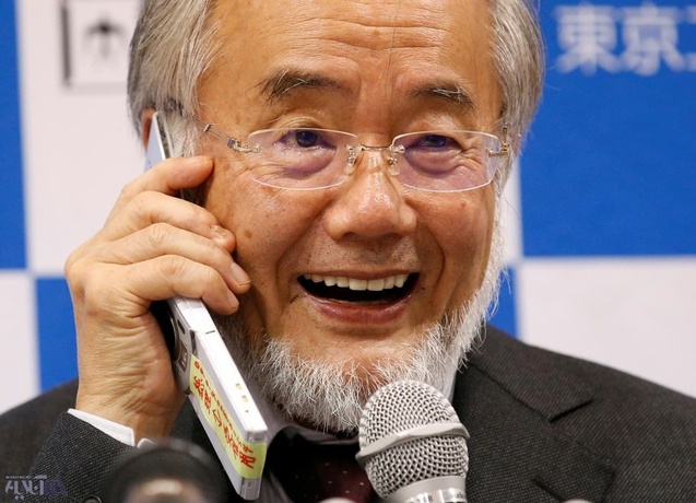 یوشینوری اوسومی دانشمند ژاپنی برنده نوبل پزشکی 2016