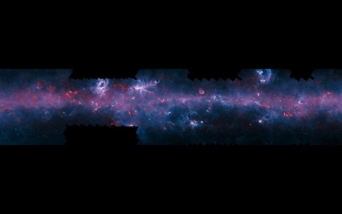 انتشار تصویر کهکشان راه شیری به نشانه تکمیل پروژه 