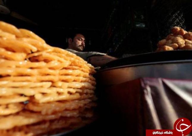 فروش زولبیا در اسلام آباد، پاکستان