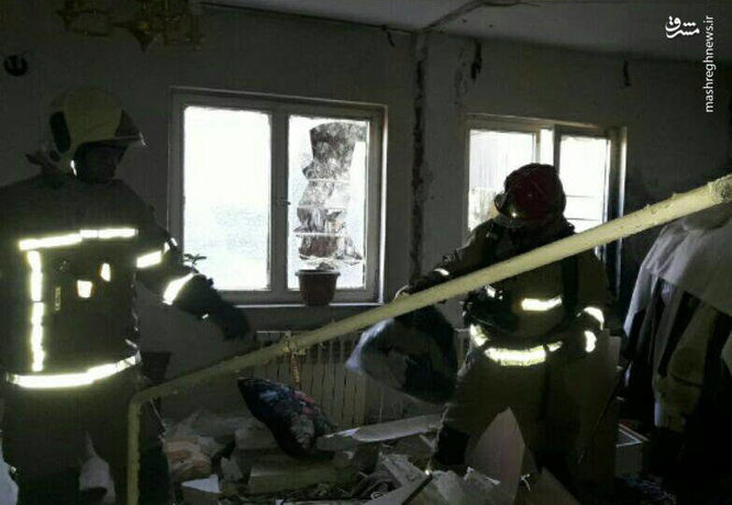 انفجار مواد محترقه در خانه مسکونی در پیکانشهر تهران