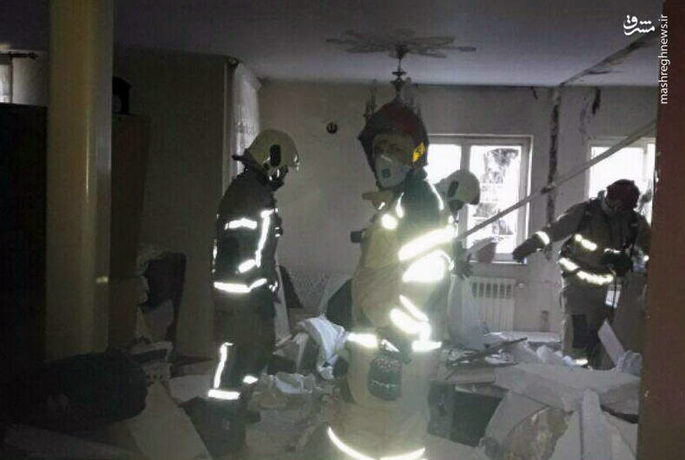 انفجار مواد محترقه در خانه مسکونی در پیکانشهر تهران