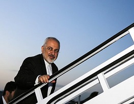 ظريف يغادر طهران متوجها الى قطر