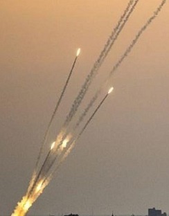 اطلاق 3 صواريخ على مستوطنات