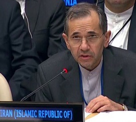ايران تعتبر الضغوط الامیرکیة القصوی تجسیدا لارهاب الدولة