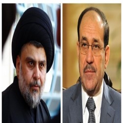 الصدر ينتقد المالكي وحزب الدعوة ويدعوهم الى كشف المدعين والمنتمين لهم والمتلطخة أيديهم بالفساد والدماء في الموصل والمحافظات