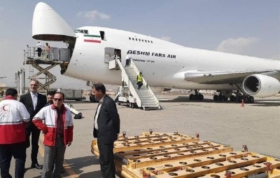 وصول الشحنة الخامسة من المساعدات الإنسانية الايرانية لدعم الشعب الأفغاني&lrm;&lrm;